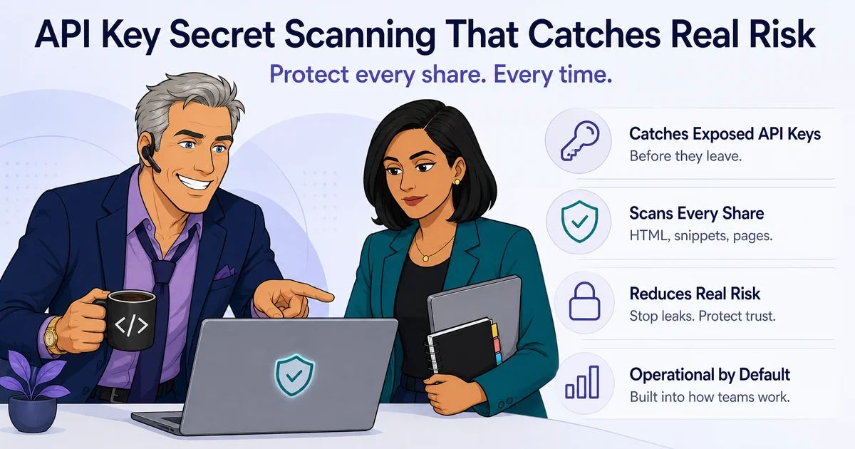 API Key Secret Scanning That Catches Real Risk