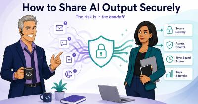 How to Share AI Output Securely