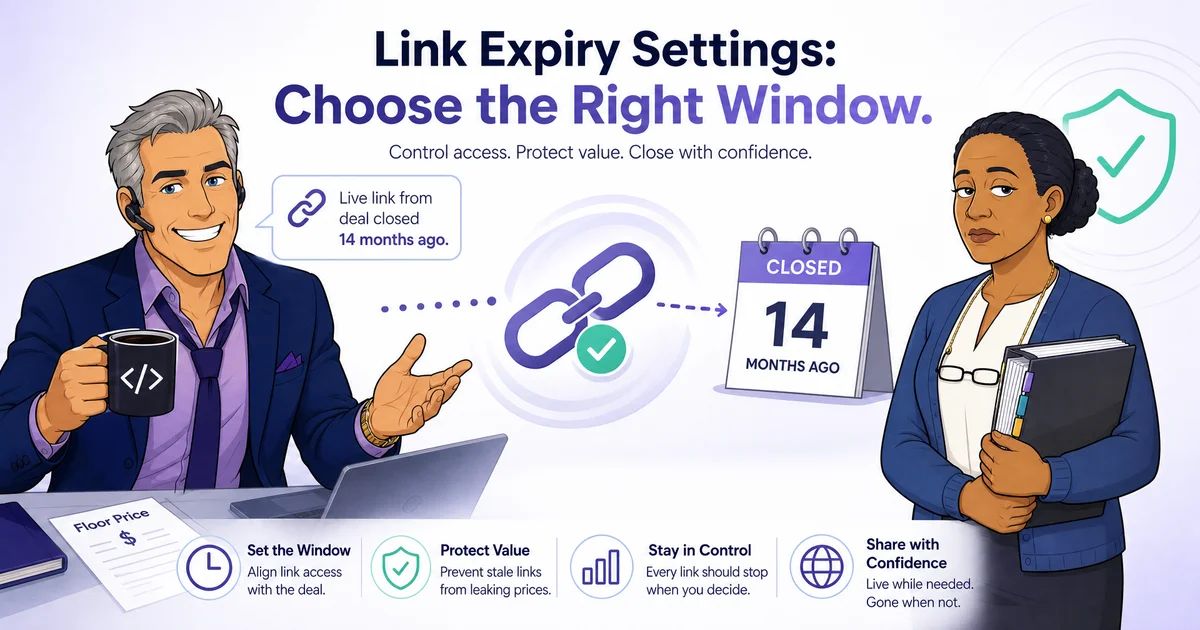 Link Expiry Settings: Choosing a Window That Matches the Deal