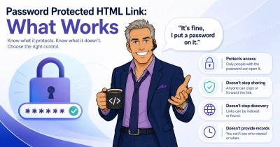 Password Protected HTML Link: What Works