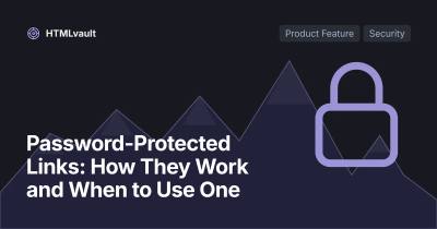 Password-Protected Links: How They Work and When to Use One