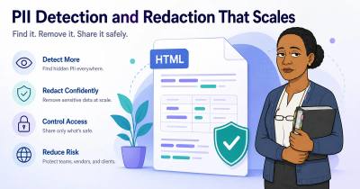 PII Detection and Redaction That Scales