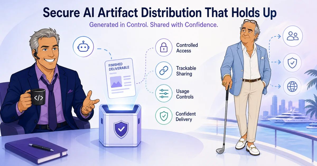 Secure AI Artifact Distribution That Holds Up