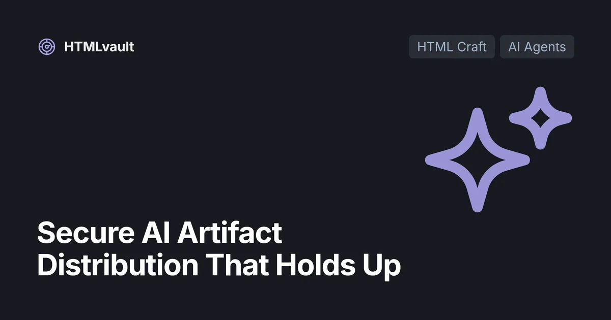 Secure AI Artifact Distribution That Holds Up