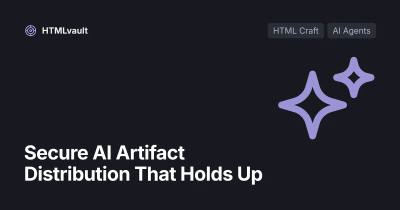 Secure AI Artifact Distribution That Holds Up