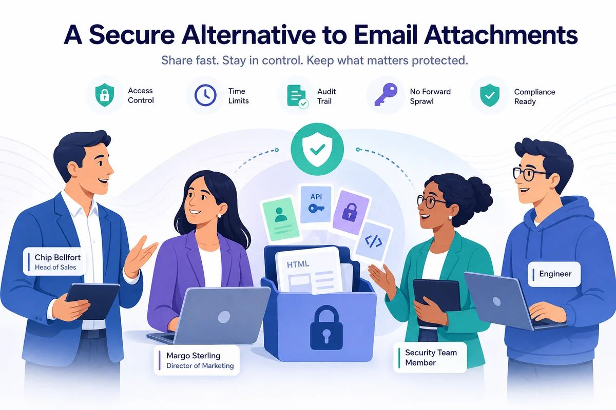 A Secure Alternative to Email Attachments