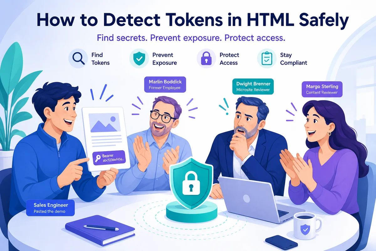 How to Detect Tokens in HTML Safely