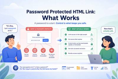 Password Protected HTML Link: What Works