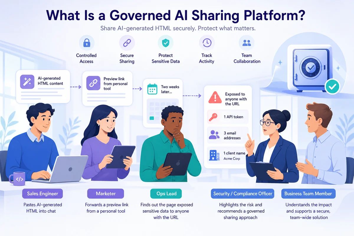 What Is a Governed AI Sharing Platform?