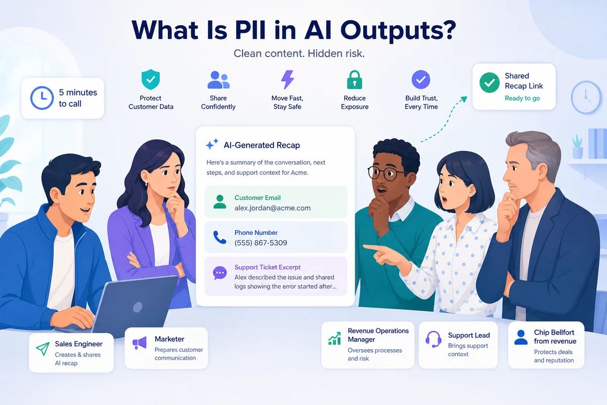 What Is PII in AI Outputs?