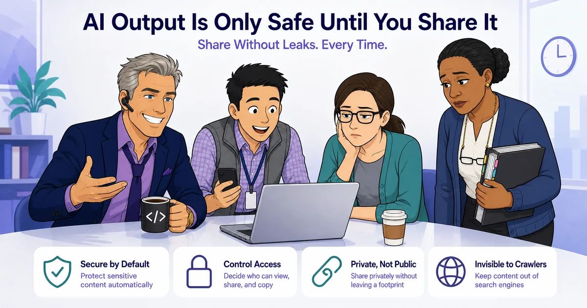 What an AI Safe Sharing Platform Should Do